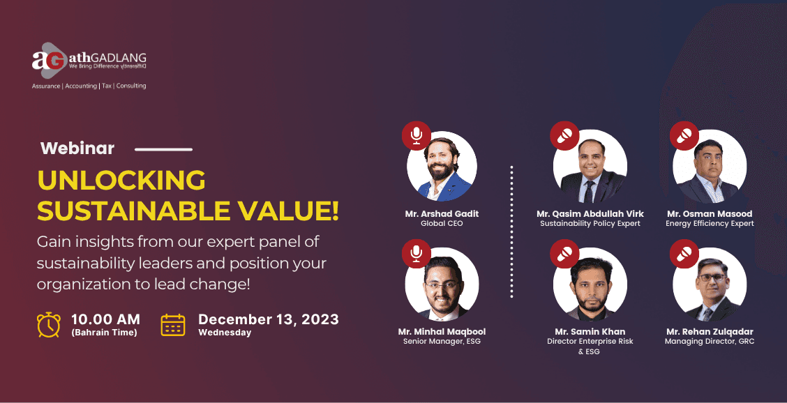 Unlocking Sustainable Value | Webinar | athGADLANG | 2023